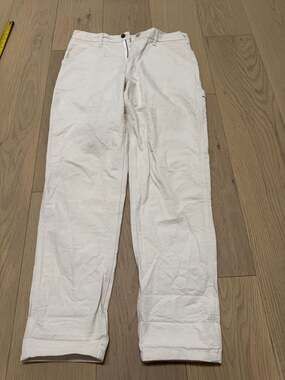 Stan Ray USA White Drill Painter Carpenter Pants